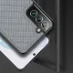 Dux Ducis Fino Case for Samsung Galaxy S22+ with Nylon Fabric, Blue