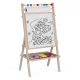 Ricokids Double-Sided Magnetic and Chalk Board for Kids with Accessories