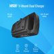 Newell Two-Channel Charger for V-Mount Batteries