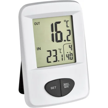 TFA 30.3061.02 BASE Wireless Thermometer, White