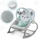 Nukido 705101 Baby Bouncer with Vibration, Mint