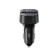 Bluetooth FM Transmitter XO BCC17 with 30W PD USB-C Car Charger and Cable, Black