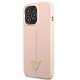 Guess iPhone 13 Case Silicone Triangle Pink