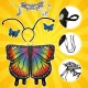 Kids Butterfly Costume Set with Wings and Mask Kruzzel 26765