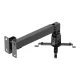 Wall Mount for Projector Maclean MC-205 B, up to 20 kg, Black