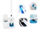 Silicone Toilet Brush with 5 Replaceable Tips