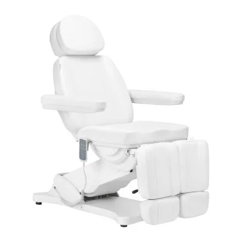 Sillon Classic Electric Pedicure Chair with 3 Motors, White