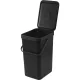 Brabantia Sort & Go Waste Bin 16L, Dark Grey
