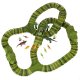 Dinosaur Race Car Track Playset with Toy Car 240 Pieces