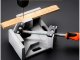 Corner clamp for woodworking, metal body, 90° angle, 75 mm