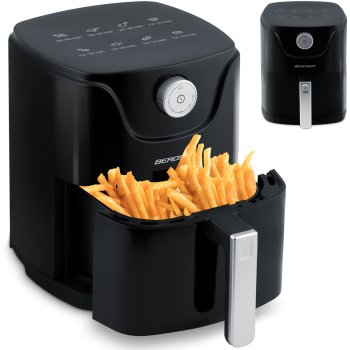 Air Fryer Berdsen BD-654, 2.5 L, 1000 W, Black