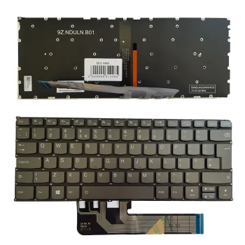 Lenovo Yoga 730-13 / 730-15 Keyboard with Backlight, UK, Black