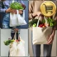 Cotton Shopping Bag for Decorating, 38 x 42 cm