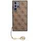 Guess GUHCS23LGF4GBR S23 Ultra S918 brown/brown hardcase 4G Charms Collection