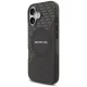 Mercedes AMG Double Layer Transparent Rhombs MagSafe Case for iPhone 17 - Black/Red