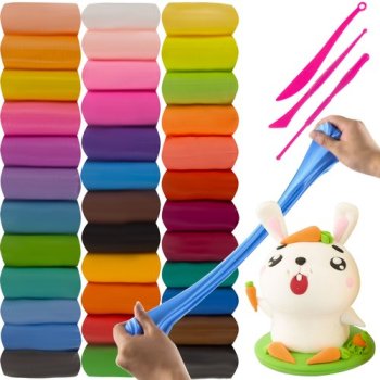 Foam-Plasticine Set Of 36 Pcs. Kruzzel 22651