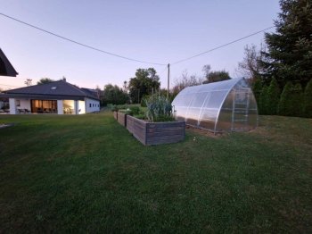 Greenhouse Klasika Arrow 3X6M (18M2) With 6Mm Polycarbonate Coating
