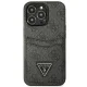 Guess 4G Triangle Logo Cardslot Case for iPhone 13 / 13 Pro, Black