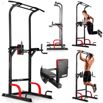 Free-Standing Pull-Up and Dip Bar Station Neo-Sport 130200, 150 kg