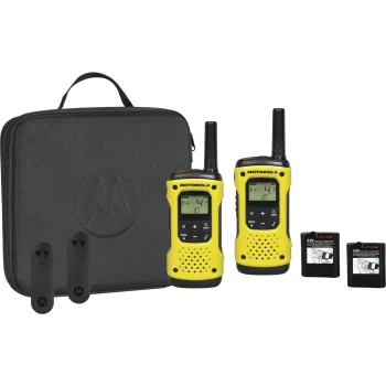 Motorola Talkabout T92 H2O Walkie-Talkie Twin Pack, Yellow