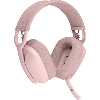 Logitech Zone Vibe 100 Wireless Headset, Rose