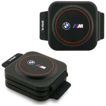 BMW M Qi2 15W 3-in-1 Wireless Charger Print Logo - Red