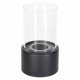 Freestanding Tabletop Smokeless Bio-Fireplace, Black