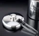 Insulated Stainless Steel Ice Bucket with Tongs and Spoon Ruhhy, 1.3L