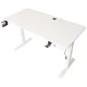 Electric Height Adjustable Desk 120x60cm with Memory Control Panel, White