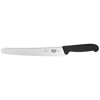 Victorinox Fibrox Pastry Knife 26 cm, Wavy Edge