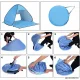 Pop-up Beach Tent with UV Protection, Blue