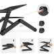 Gotel K672G Laptop Table with Cooling Fan and Mouse Pad