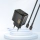 Dudao A28PEU PD 45W GaN 2xUSB Wall Charger - Black