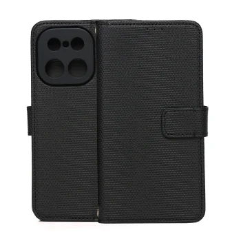 Smart Triangle Wallet Case for Realme 16 Pro Plus 5G, Black