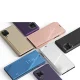 Clear View Case for Samsung Galaxy M53 5G with Stand Function, Black