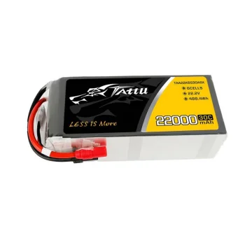 Tattu 22000mAh 22.2V 30C 6S1P LiPo Battery (AS150+XT150)