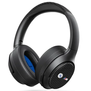 BMW Encmetal Logos Bluetooth ANC Over-Ear Headphones, Black