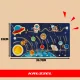 Kruzzel Wooden Puzzle Solar System