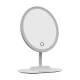 Humanas HS-ML03 Magnifying Makeup Mirror with LED Light and 5x Magnification, White