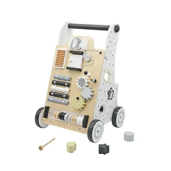 Wooden Baby Walker and Sensory Educational Toy