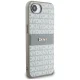 DKNY Mono Stripe & Metal Logo Case for iPhone 16e - Beige