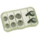 Silicone Noise-Reducing Earplugs with Case, 3 Sizes