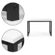 ModernHome computer desk for home or office, white
