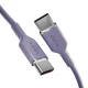 Puro ICON USB-C to USB-C Cable, 1.5m, Purple