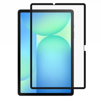 Dux Ducis Naad Paperlike Matte Screen Protector for Samsung Galaxy Tab S10 FE Plus, Black Frame