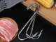 Stainless Steel Sausage and Meat Smoking Hooks, 18 cm (10 pcs.)