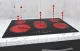 IsEasy LT5-02 Electric Ceramic Cooktop, 5 Zones, Black