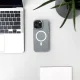 Glitter Case for iPhone 17 MagSafe Compatible, Semi-Transparent