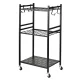 Maclean MC-138 Mobile Garden Tool Stand, Black