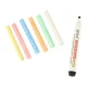 Double-Sided Magnetic and Chalk Board for Kids with Accessories, 38x37x90cm